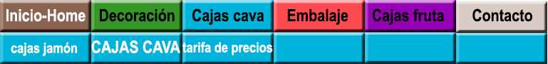 caja madera CAVA